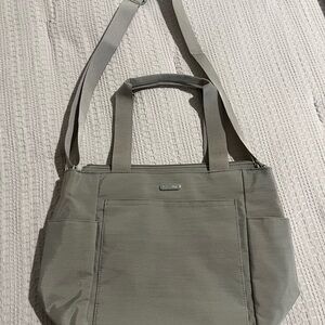 Baggallini Brownish-Gray Crossbody Tote